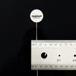 Okrúhla klobúková guma 1mm biela - návin 100m – Obrázok 2