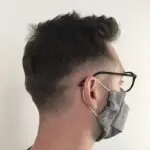 Okrúhla guma na rúško 2mm biela - návin 10m / 50m / 880m – Obrázok 5