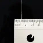 Okrúhla klobúková guma 1mm biela - návin 100m – Obrázok 3