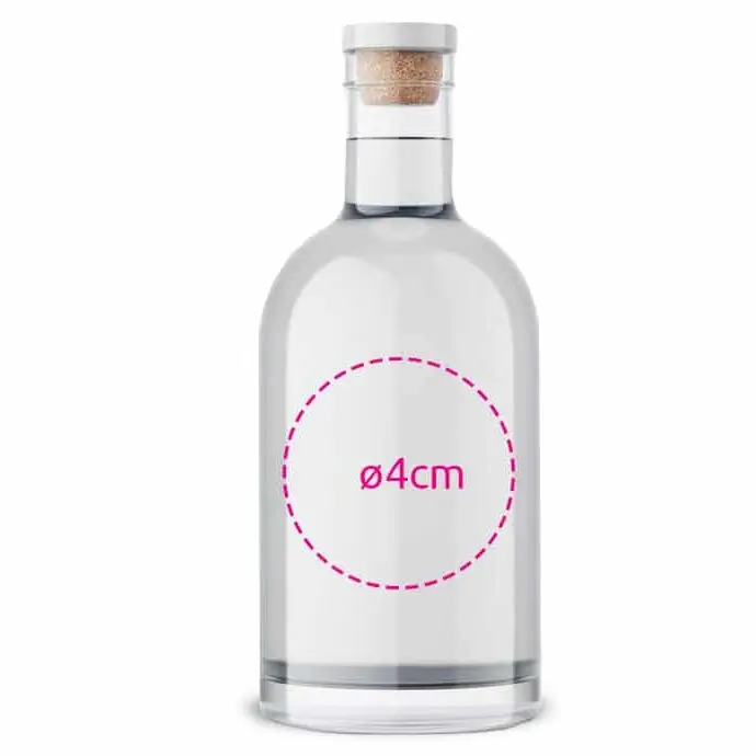 kruh4.jpg Etiketa na alkohol KRUH priemer 4cm – Obrázok 1