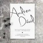 Jednoduché svadobné oznámenia 160 – Obrázok 9