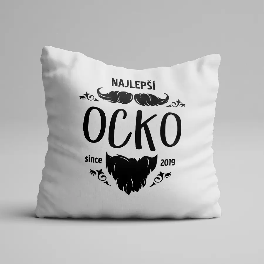 vankus_2.jpg Vankúš s potlačou 2 - najlepší ocko – Obrázok 1
