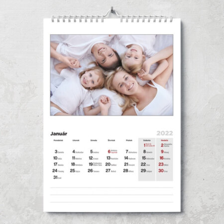 Basic kalendar s fotkou