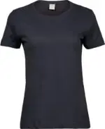 Dámske tričko SofTee s okrúhlym výstrihom – Obrázok 4