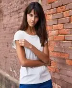 Dámske casual tričko z organickej bavlny - zelené M – Obrázok 2