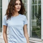 Dámske tričko SofTee s okrúhlym výstrihom