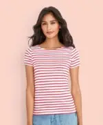 Dámské pruhované tričko - XS – Obrázok 2