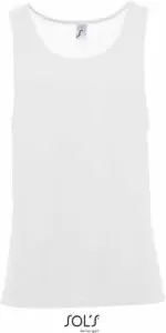 Pánske tielko Jamaica - biele L – Obrázok 2