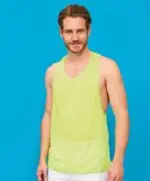 Pánske tielko Jamaica - biele L