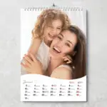 kalednar s jednou fotkou