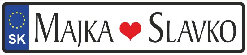 spz_10 Svadobná ŠPZ 10 – Obrázok 1