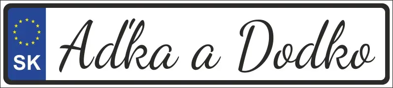 spz_17 Svadobná SPZ 17 – Obrázok 1