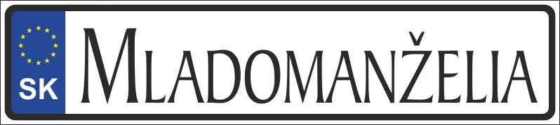 spz_7 Svadobné ŠPZ 7 – Obrázok 1