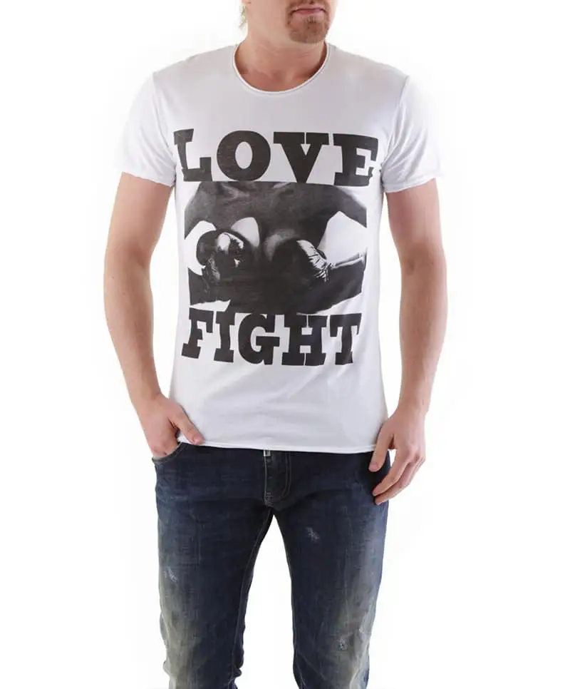 lovefight 525 Pánske tričko Love Fight – Obrázok 1