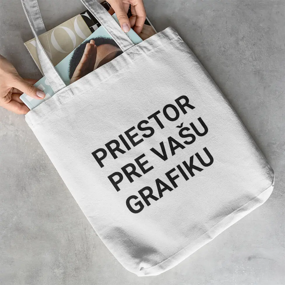 taskaspotlacou Taska s potlacou loga