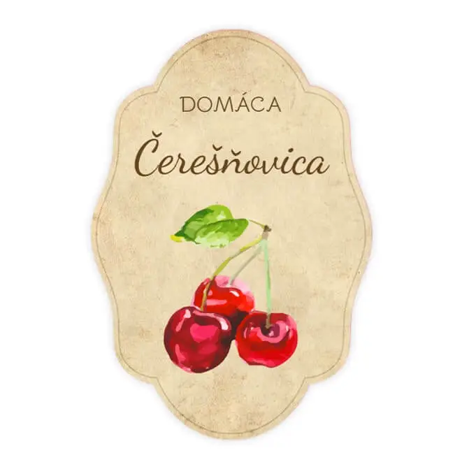 ceresnovica zv_2 Etiketa na čerešňovicu