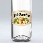 Etiketa na jablkovicu