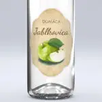 Etiketa na jablkovicu