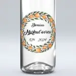 Etiketa na marhuľovicu - veniec zv_8 – Obrázok 2