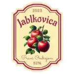 etiketa na alkohol editovatelna v editore