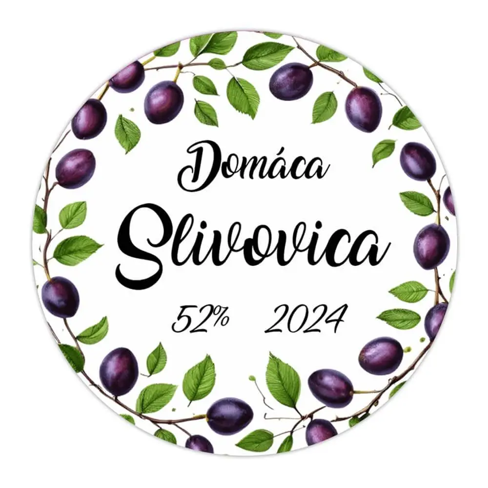Etiketa na slivovicu zv_8 Etiketa na slivovicu zv_8
