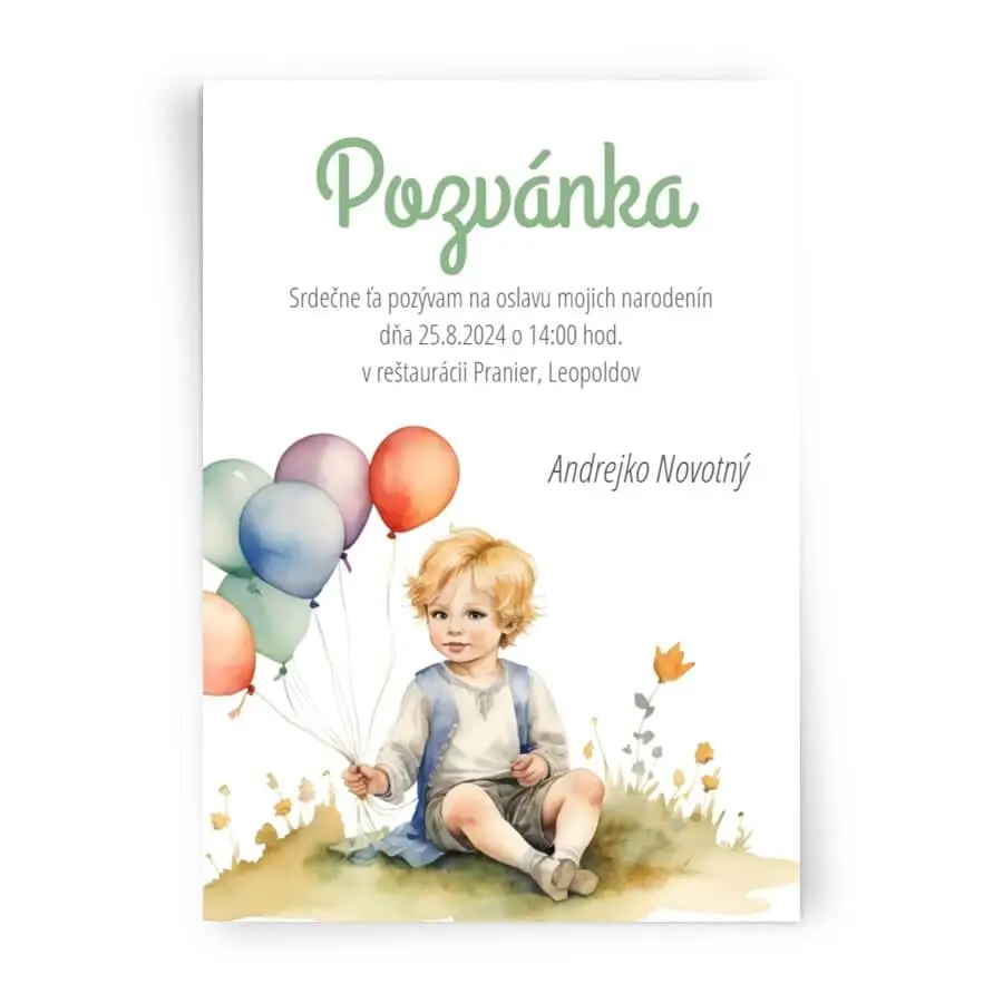 Detska pozvanka KD_13 Pozvánka na detskú oslavu kd_13