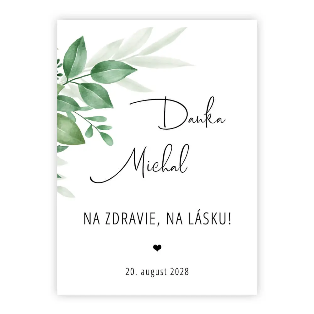 etiketa_191 Etiketa na svadobné víno 191 – Obrázok 1