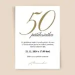 Narodeninová pozvánka na 50, 60, 70, 80 tku DK28