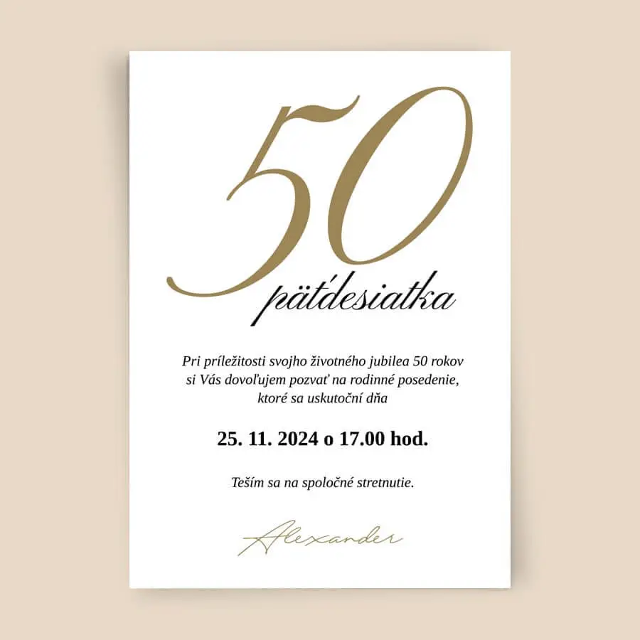 DK28 produkt-min Narodeninová pozvánka na 50, 60, 70, 80 tku DK28 – Obrázok 1