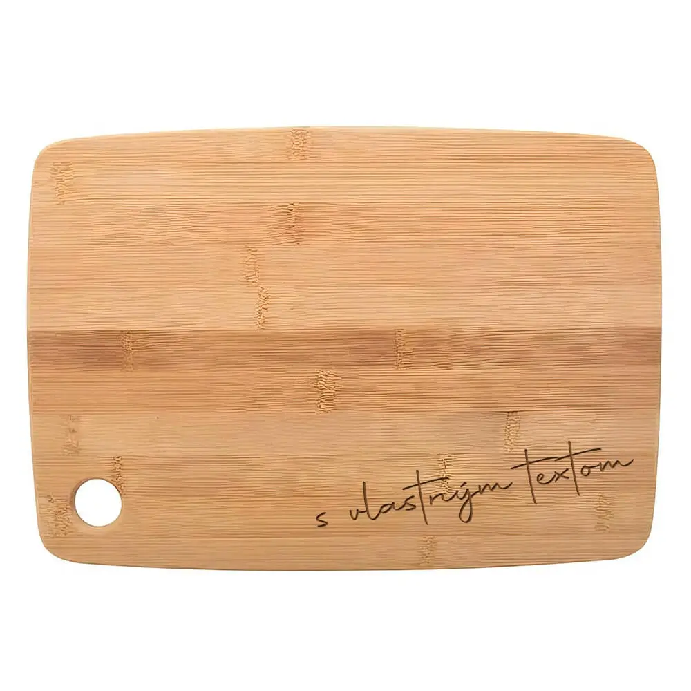 Drevená doska na krájanie Doska na krájanie s gravírovaním