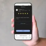 Google hodnotiaca kartička