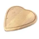 Drevená doska na krájanie v tvare srdca – Obrázok 2