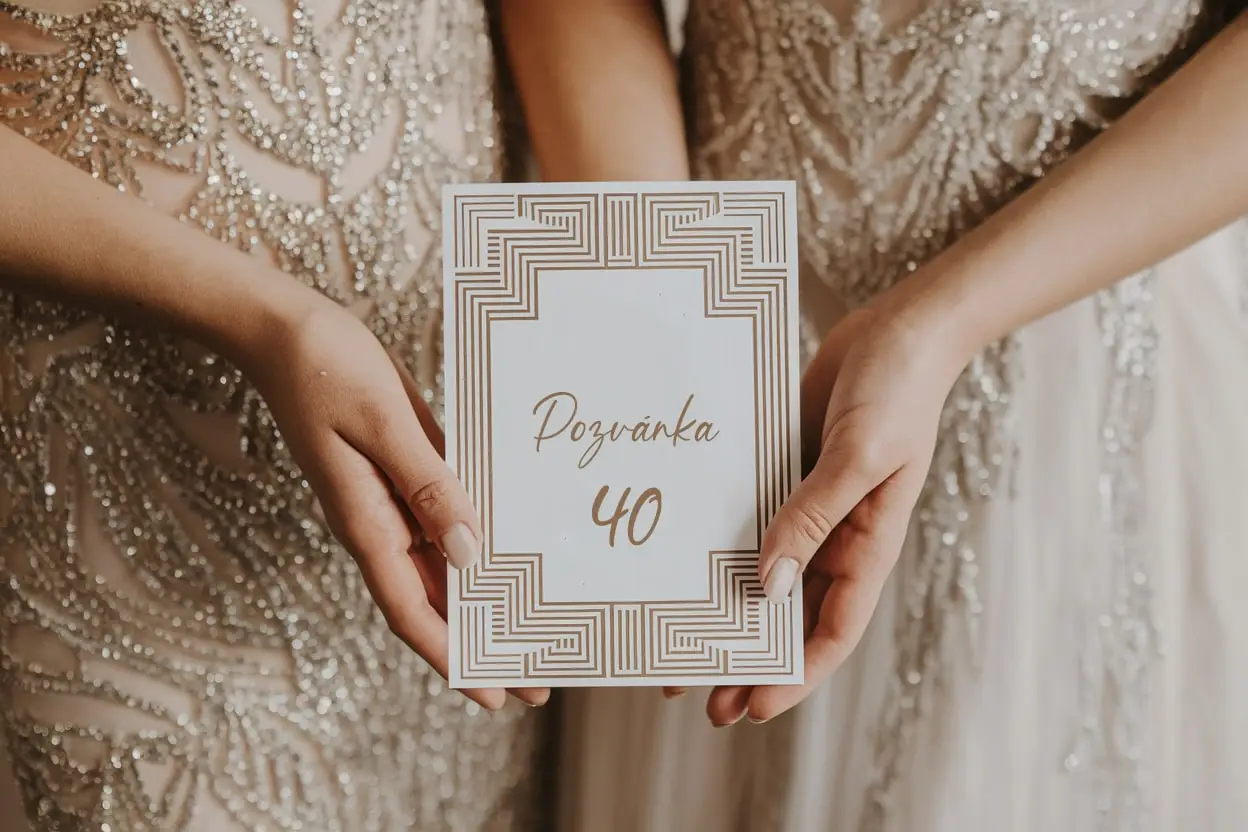 pozvanka na oslavu 40tky